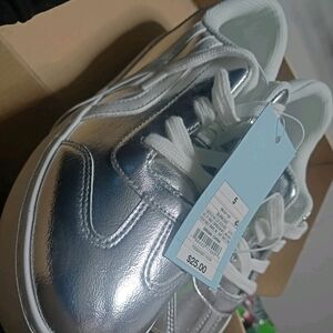Kids Silver Sneakers